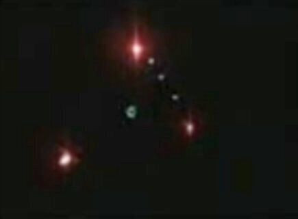 Triangle UFO sighting