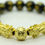 Thumbnail: 999.9 24K Pixiu With Black Sanskrit Beads