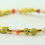 Thumbnail: 999.9 24K Pixiu With Pink & Orange Crystal Beads