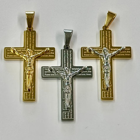 Lord's Prayer Crucifix (C460) | Jewelry & Gift Depot