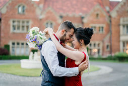 Thornewood Castle- Tiffany Stumpf Photography- Bride and Groom Sunset Photos