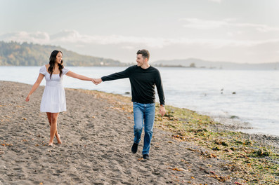 Best Seattle Engagement Location, Golden Gardens Engagement Photos, Tiffany Stumpf Photography