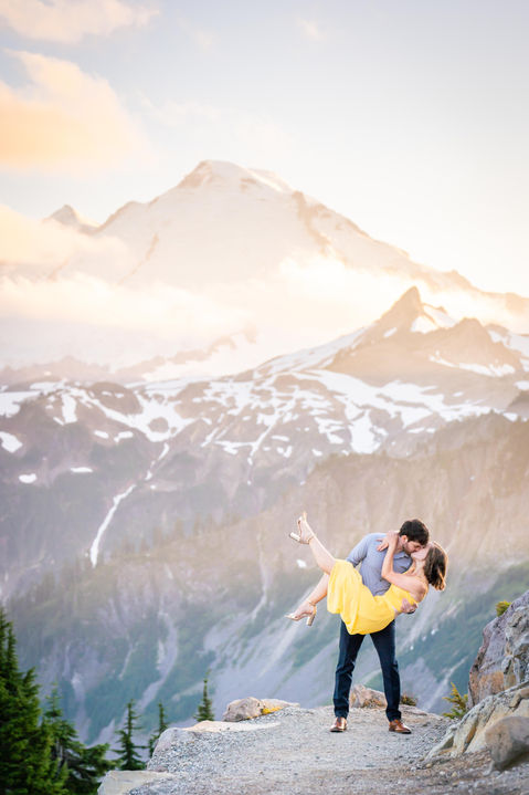 artist point engagement, north cascades engagement, pnw engagement, pnw engagement photographer, tiffany stumpf photography, mount baker engagement