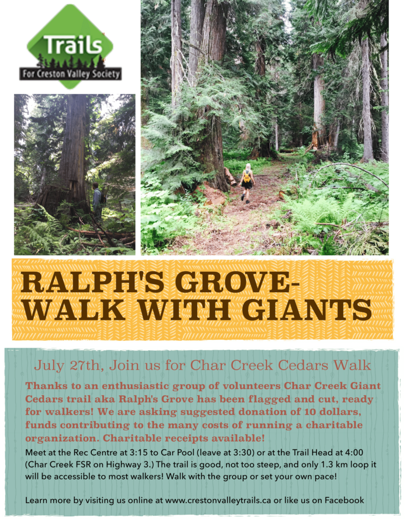 Char Creek Cedars hike