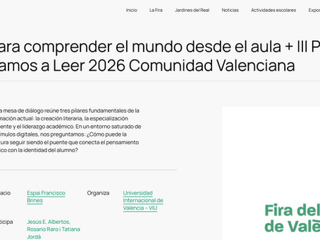 Mesa redonda premio Enseñamos a leer