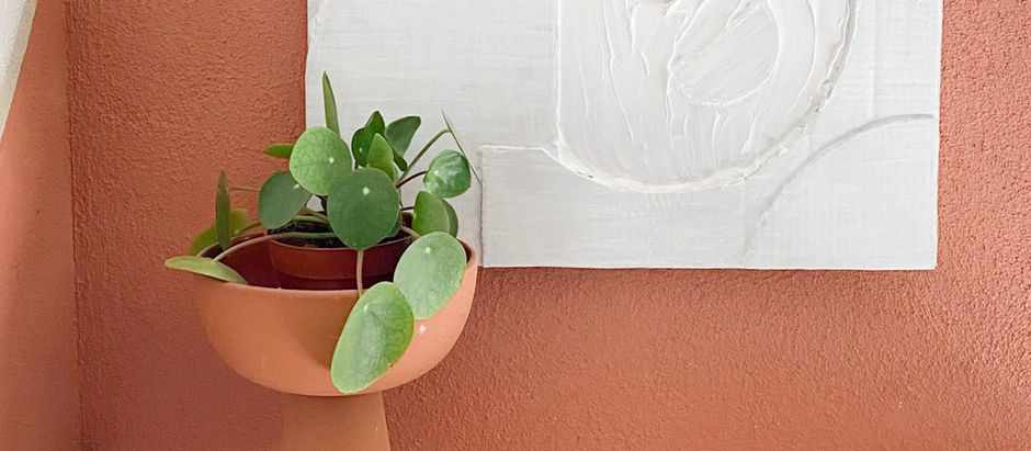 DIY - Un tableau texturé minimaliste