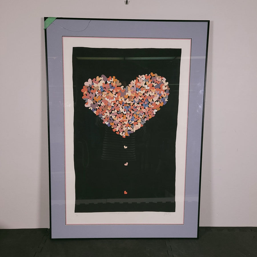 Sérigraphie de l'artiste Julien Chung  53/86