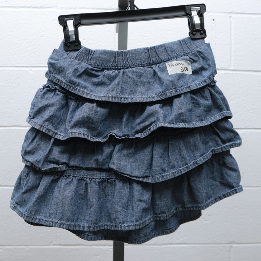 Jupe en jeans (14 ans)