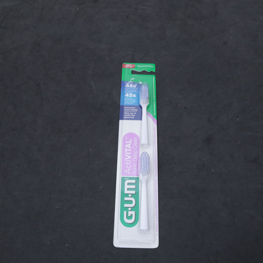 Têtes de rechange pour brosse à dents vibrante