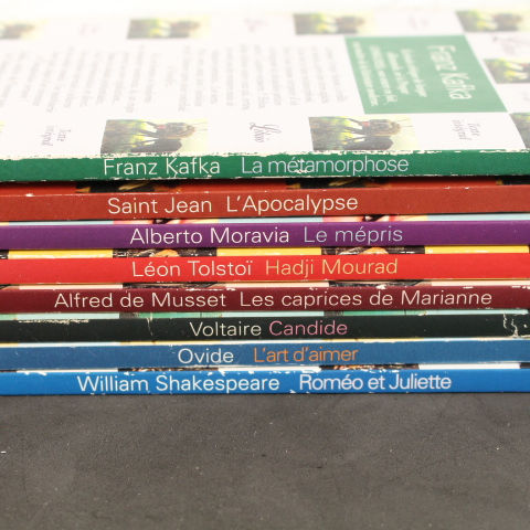 Miniature : 8 volumes - Littérature Collection Librio de Flammarion
