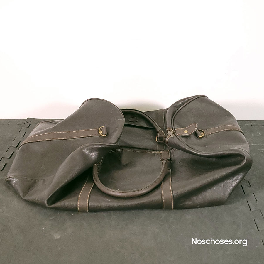 Superbe sac de voyage en cuirette