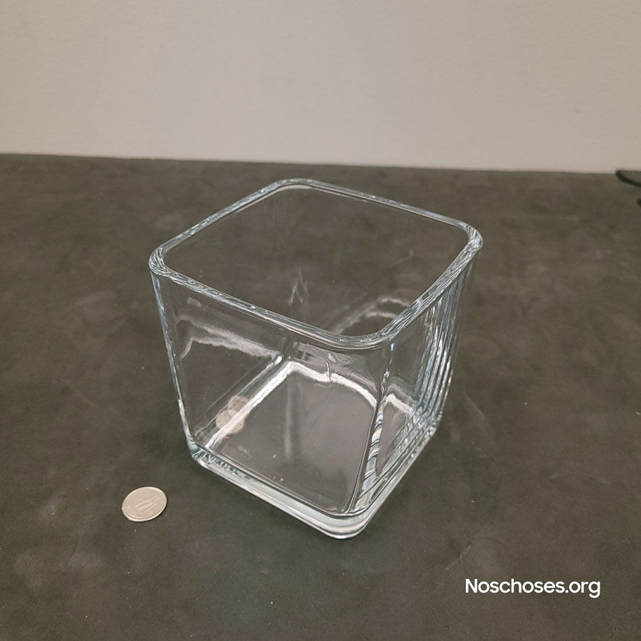 Vase en verre