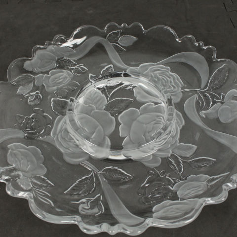 Miniature : Plat de service en verre