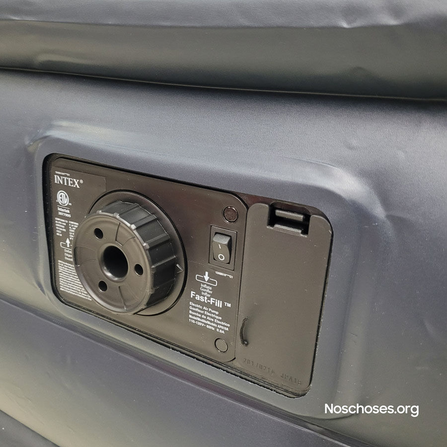 Miniature : Matelas double gonflable Intex avec pompe intégrée