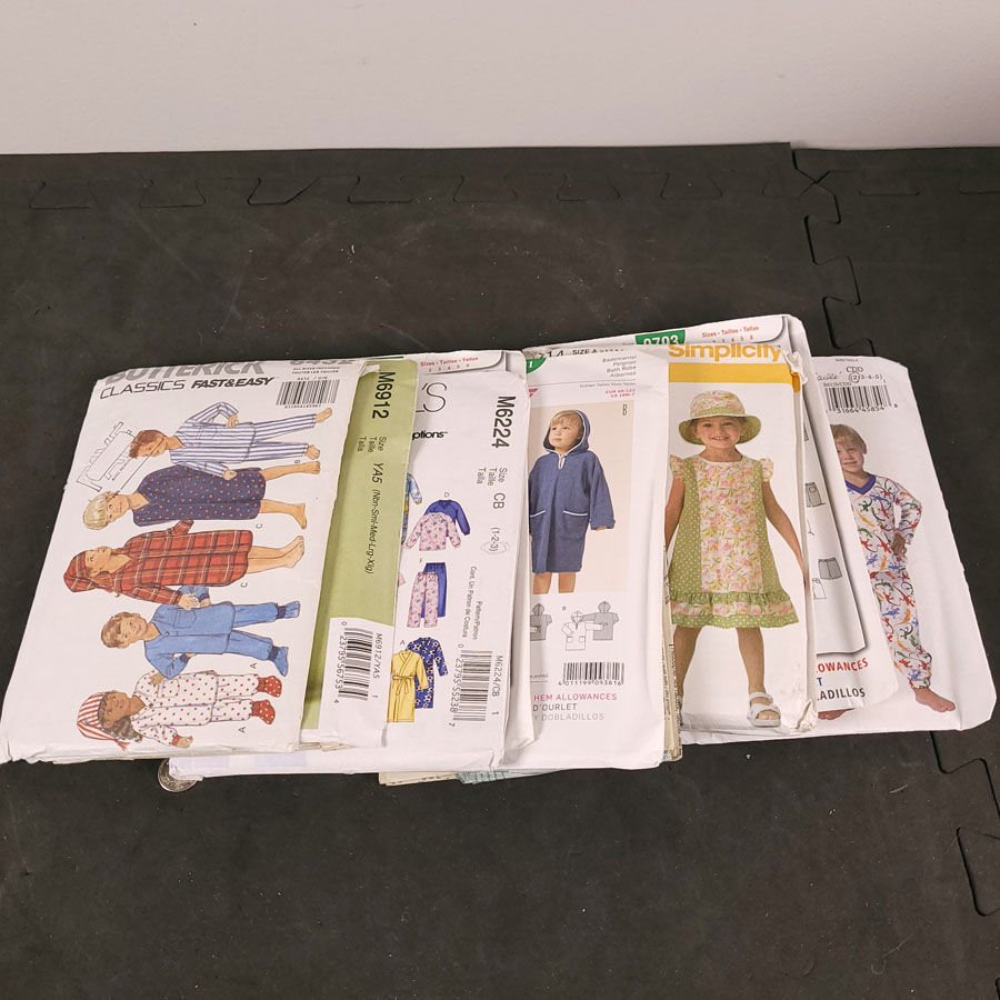 Lot de Patrons pour enfants