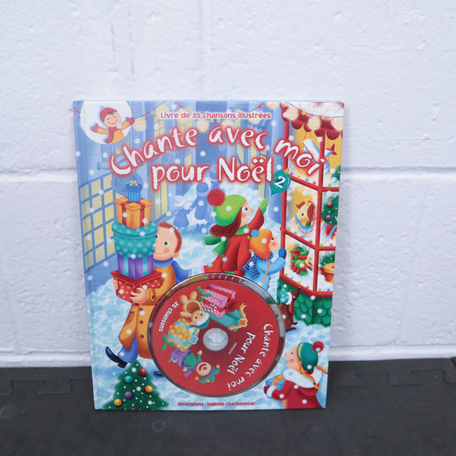 Livre Chante avec moi pour Noël avec cd