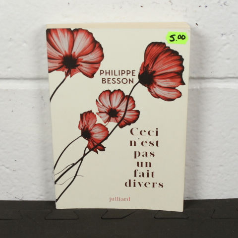 Ceci n'est pas un fait divers  Philippe Besson