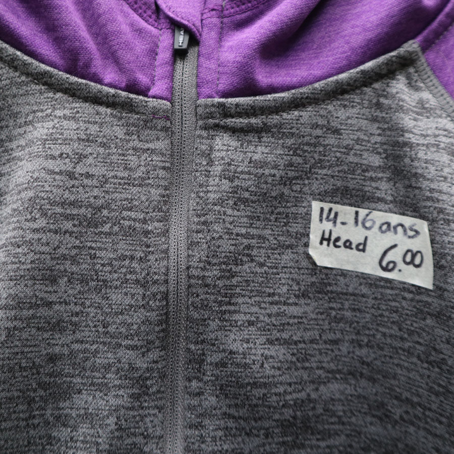 Miniature : Veste Head à capuchon manches longues (14-16 ans)