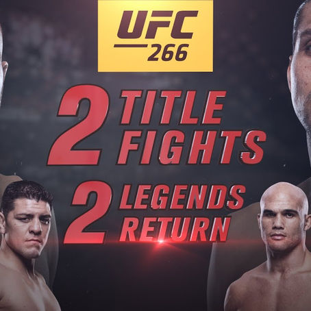 UFC 266 Bets and Picks