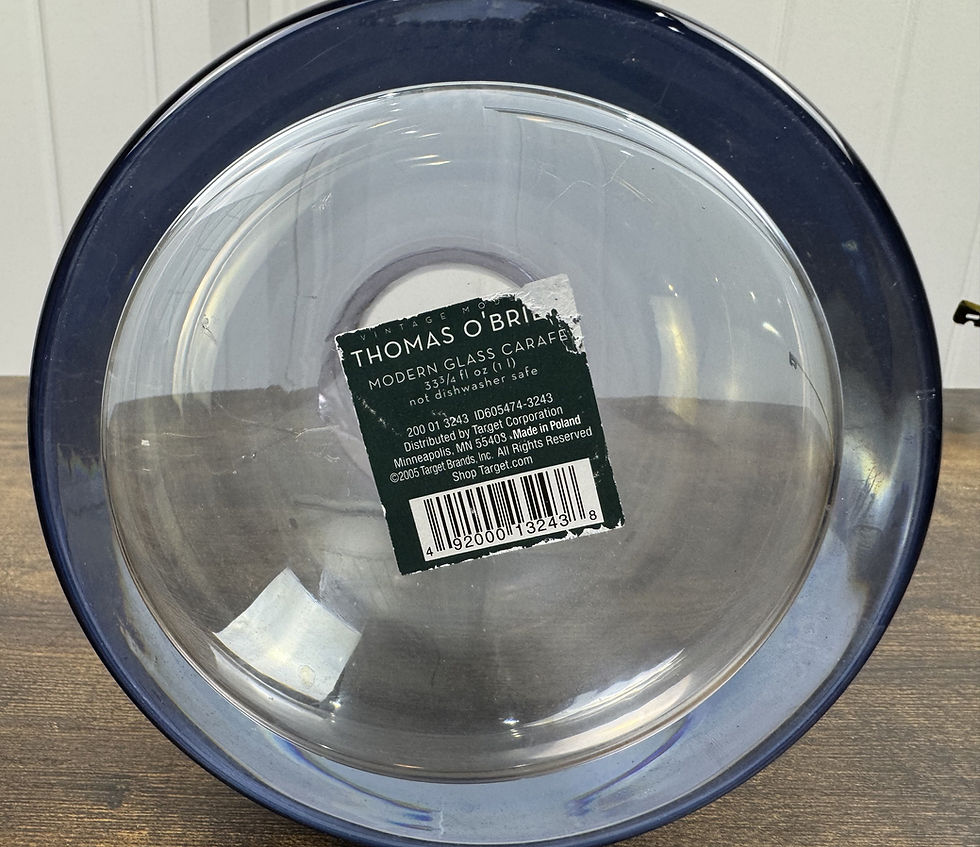 Thumbnail: Tarnow Art Glass Vase/Carafe/Pitcher Thomas O”Brien