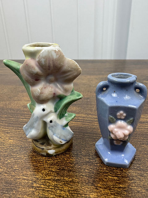 Vintage Occupied Japan Mini Vases | Whisquila Creations
