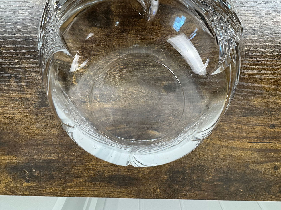 Thumbnail: Bohemian Crystal Fruit Bowl