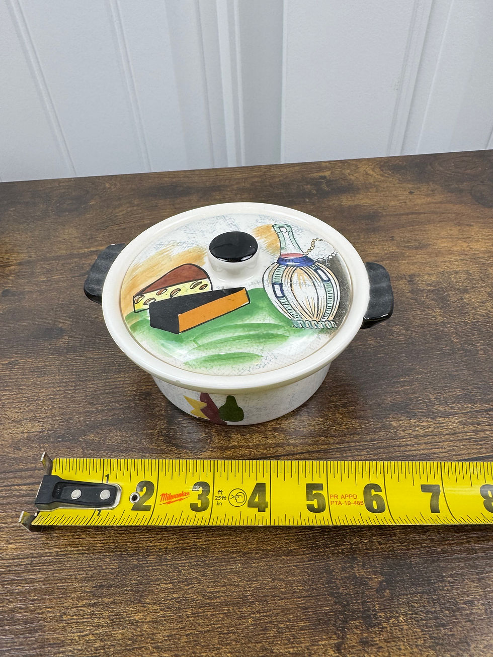 Thumbnail: Vintage Capri by Royal Sealy Mini Casserole Dish Set (8-Piece, 1960s Japan) — Ha