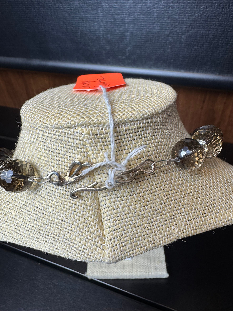 Thumbnail: Vintage Smokey Quartz Necklace