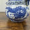Thumbnail: Cobalt and White Tea Pot with Lid
