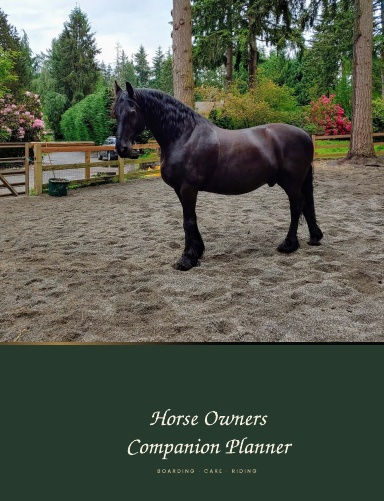 Horse Owners Companion Planner
