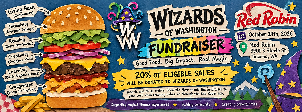 OCTOBER 24 RED ROBIN FUNDRAISER
