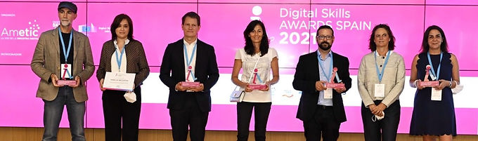 Women4IT recognised at AMETIC’s Digital Skills Awards Spain 2021