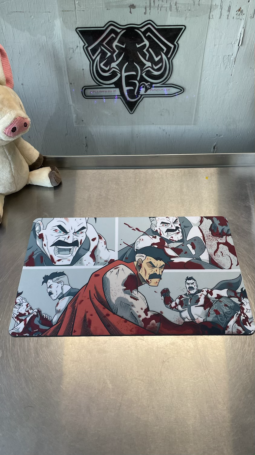 omniman mousepad sample