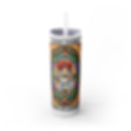 Thumbnail: Skinny Tumbler with Straw, 20oz