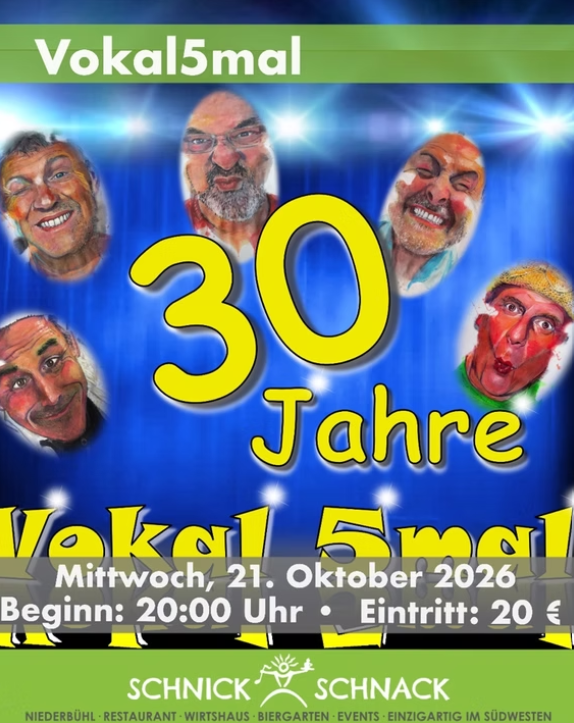 VOKAL5MAL - A Capella & Comedy