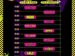 Foram divulgados os horários dos shows da turnê I Wanna Be Tour