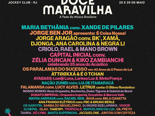 Doce Maravilha: Horários, Lineup, Mapa do Evento e muito mais!