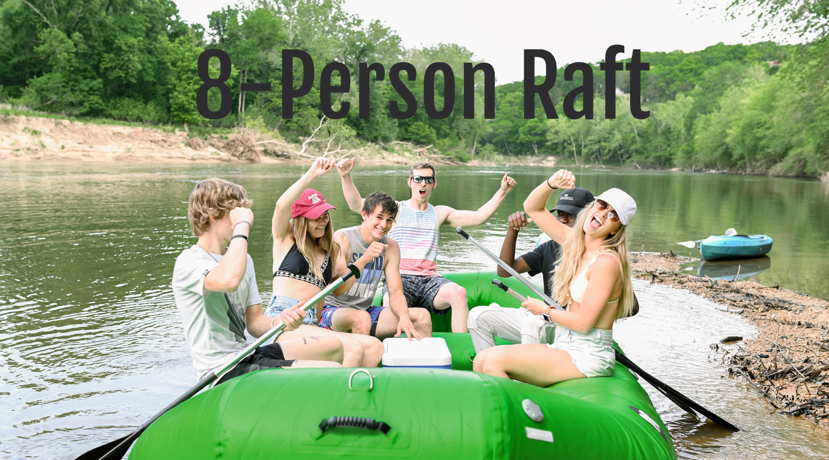 8-Person Raft Float (Mon-Thu) | Brookdale Farms