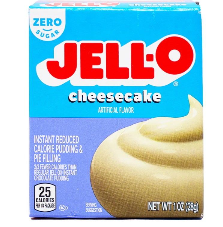 Thumbnail: Jell-O Sugar-Free Instant Pudding , Cheesecake, Pack of 6