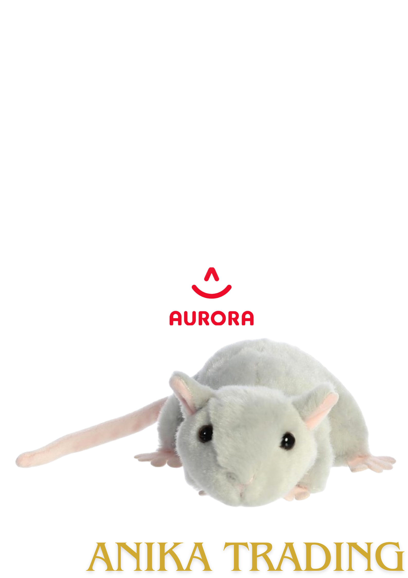 Aurora Mouse Mini Flopsie Plush Stuffed Animal 8"