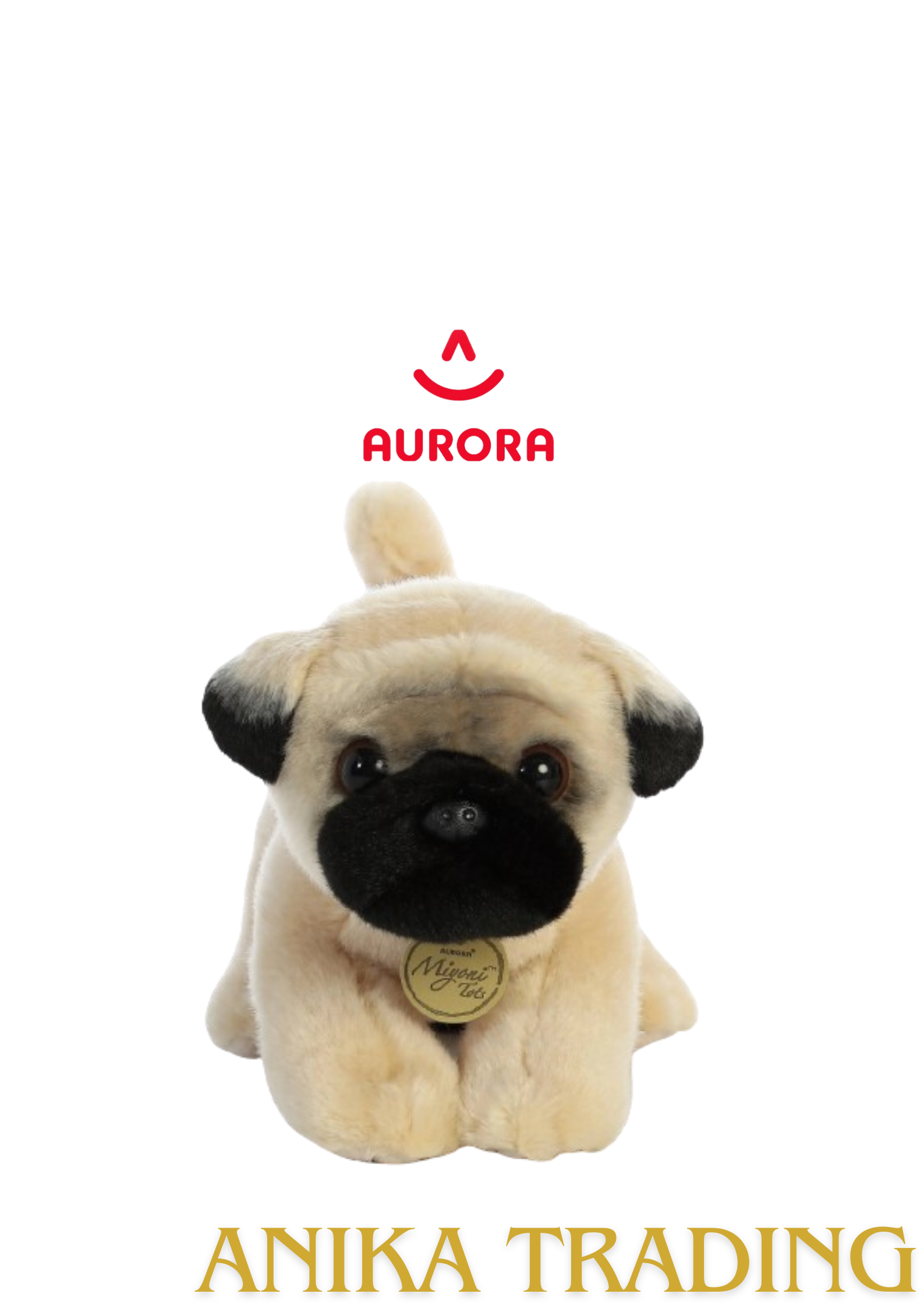 Aurora - Miyoni Tots - 10" Pug Pup