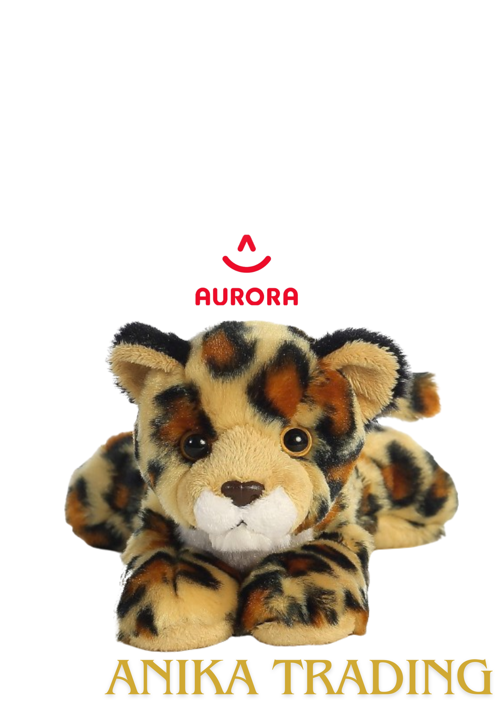 Aurora Amazon Jaguar Mini Flopsie Plush Stuffed Animal 8"