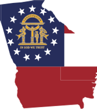 Georgia state flag symbol for court-approved anger management programs and virtual counseling services