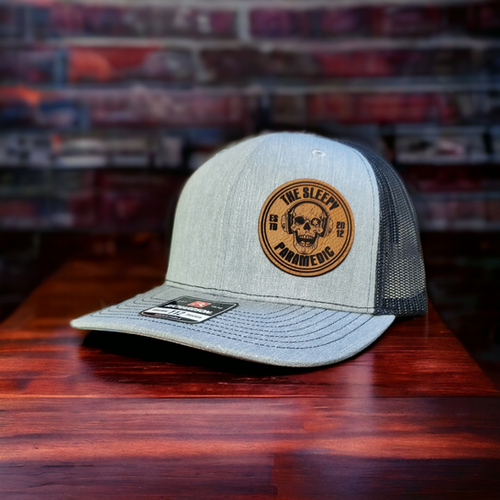 Sleepy Paramedic Leather Patch Hats | Fitchrona Old Fashio