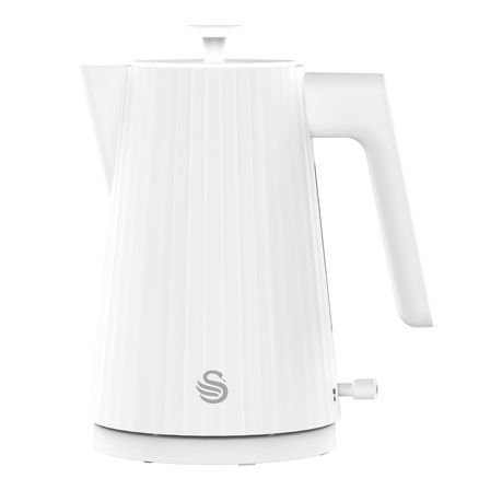 Thumbnail: SWAN - Cool Touch Wave Kettle & 2 Slice Toaster Set (black)