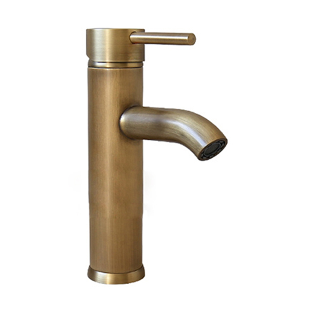 B SERIES - Brass Short Mixer with Lever Handle
