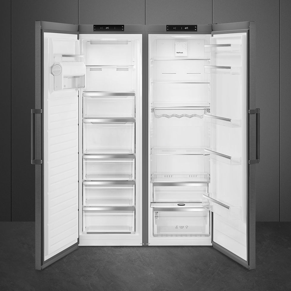 Thumbnail: SMEG - 60CM FRIDGE AND FREEZER SET