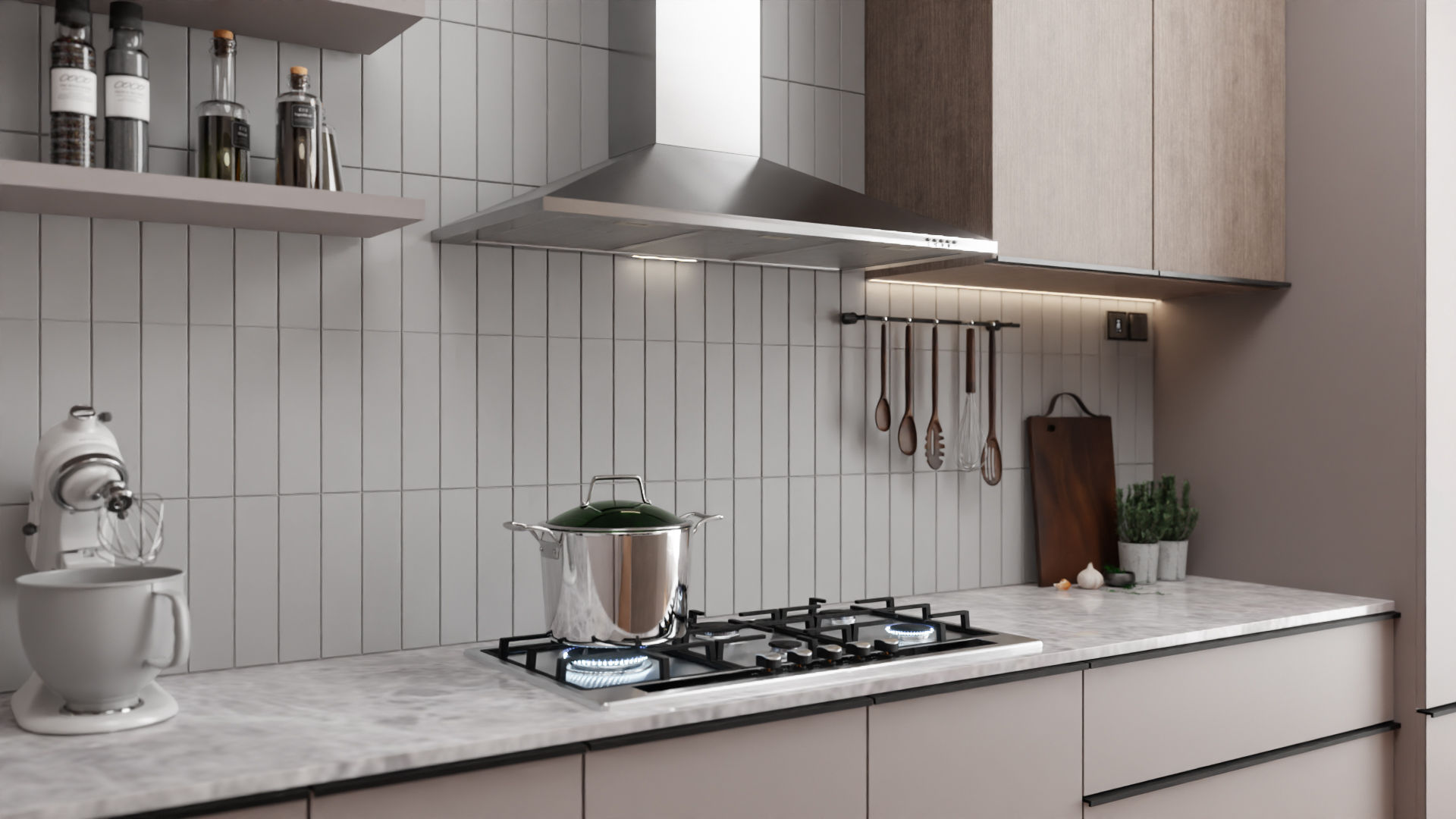 Falco 90cm Pyramid Wall Mounted Extractor