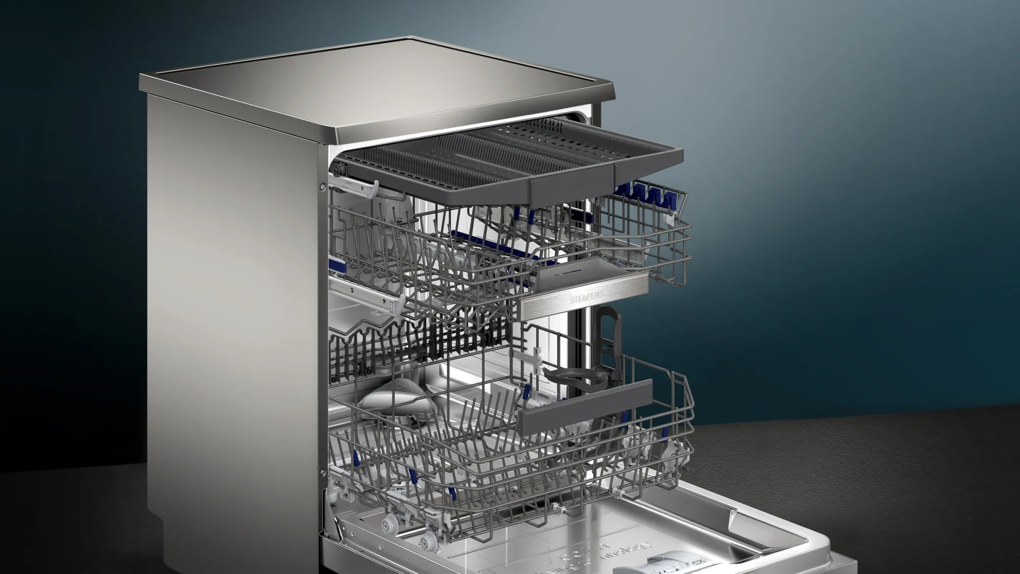 Siemens slimline dishwasher freestanding outlet
