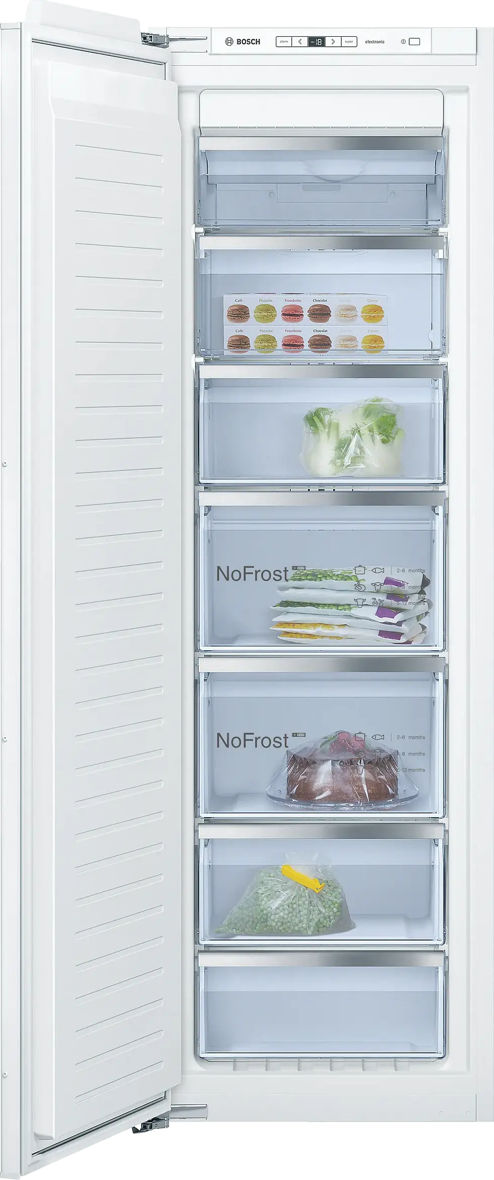 Thumbnail: BOSCH - Serie 6 - 211 Litre Built-in Freezer